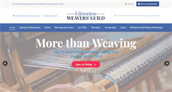 Desktop Screenshot of edmontonweavers.org